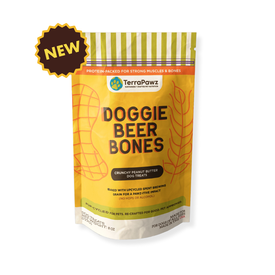 
                      
                        Doggie Beer Bones: Crunchy Peanut Butter - TerraPawz
                      
                    