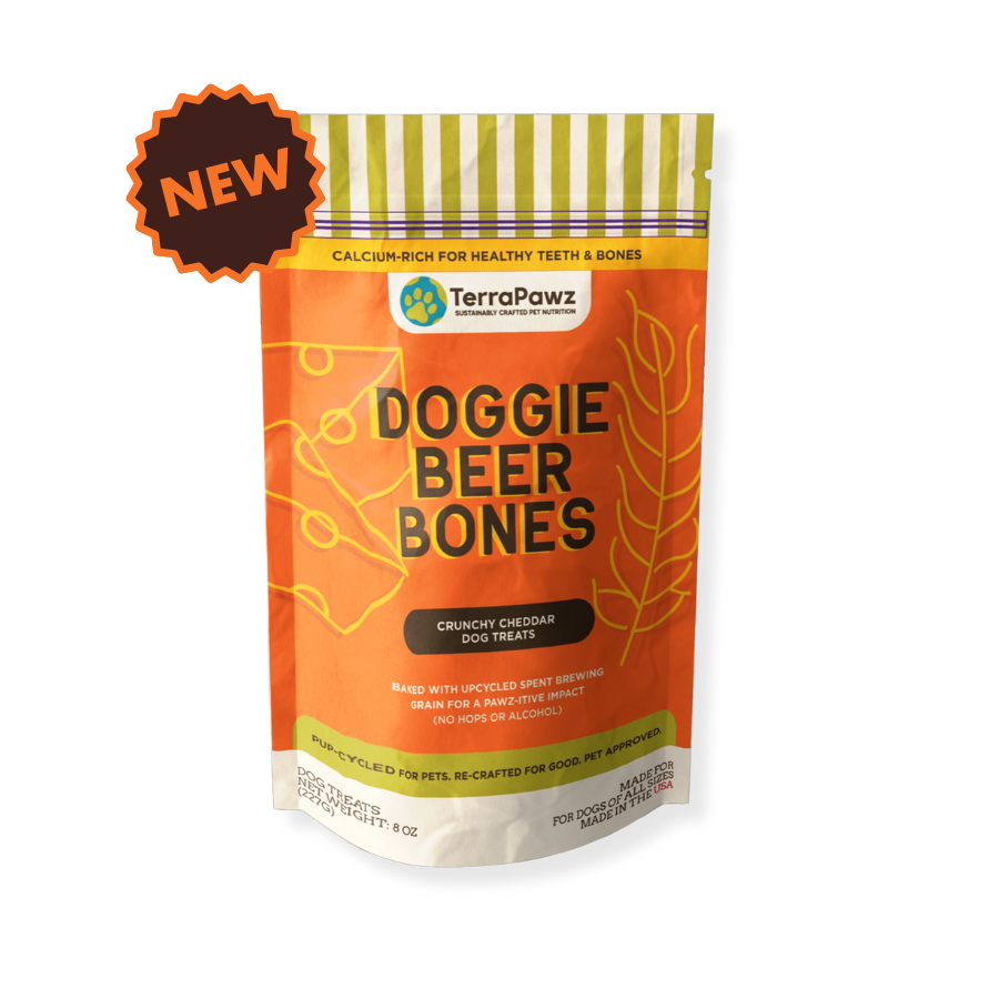 
                      
                        Doggie Beer Bones: Crunchy Cheddar - TerraPawz
                      
                    