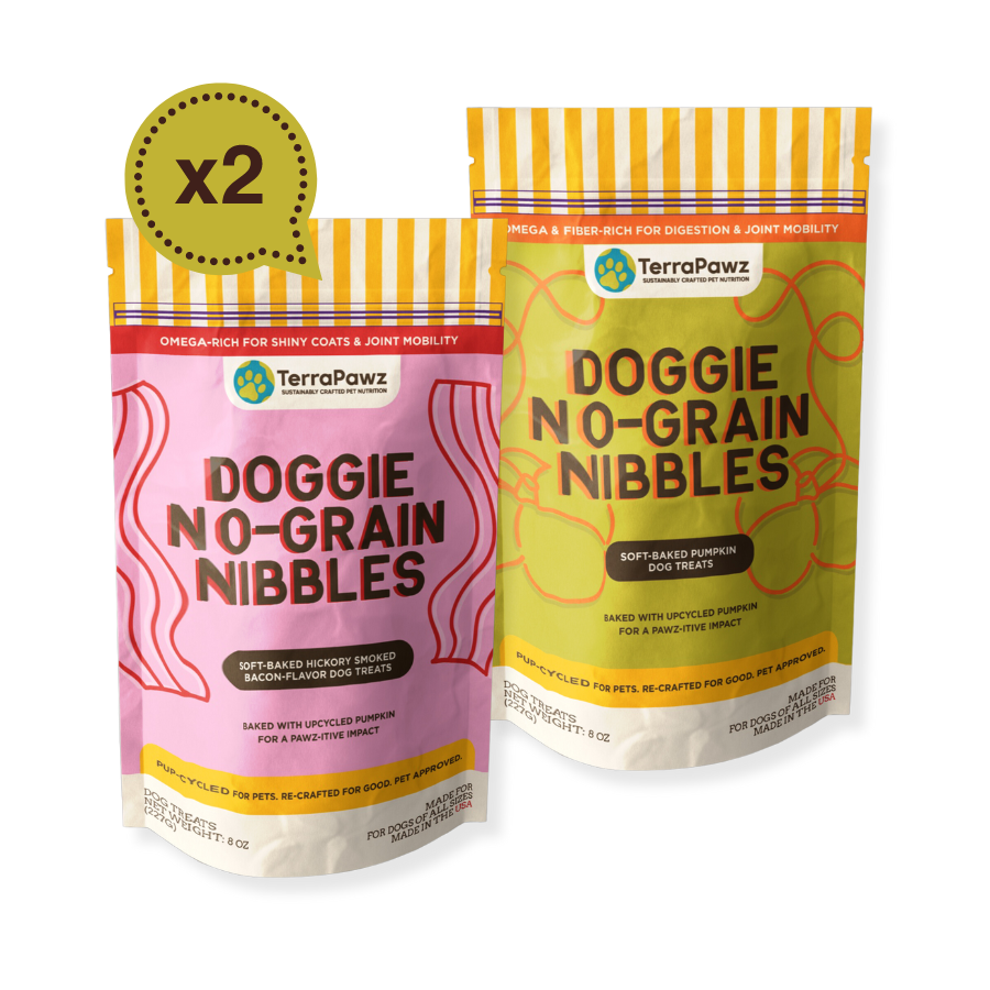 Doggie No-Grain Nibbles: 2-Pack - TerraPawz