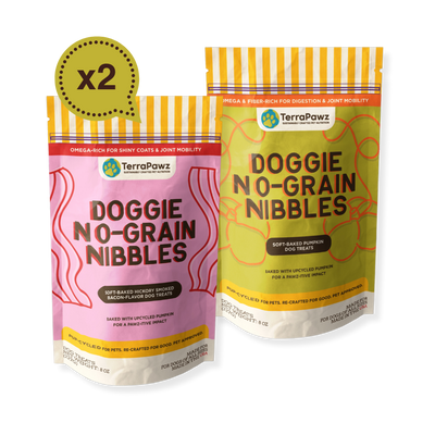 Doggie No-Grain Nibbles: 2-Pack - TerraPawz